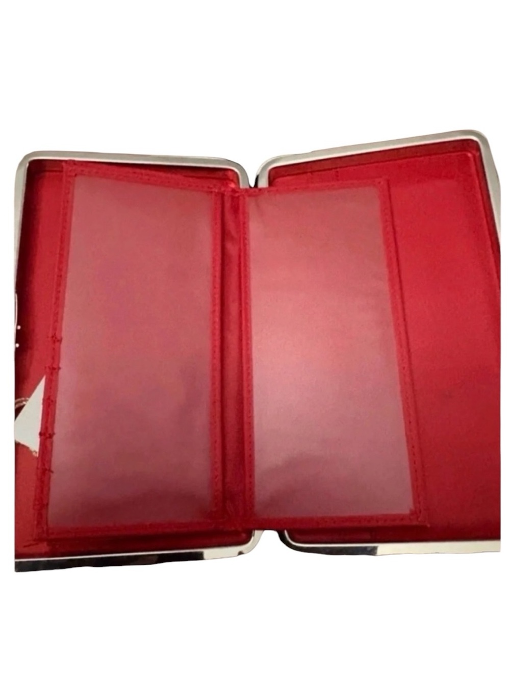 Red Horse & Horseshoe Embellished Women's Clutch Wallet - Picture 10 of 14